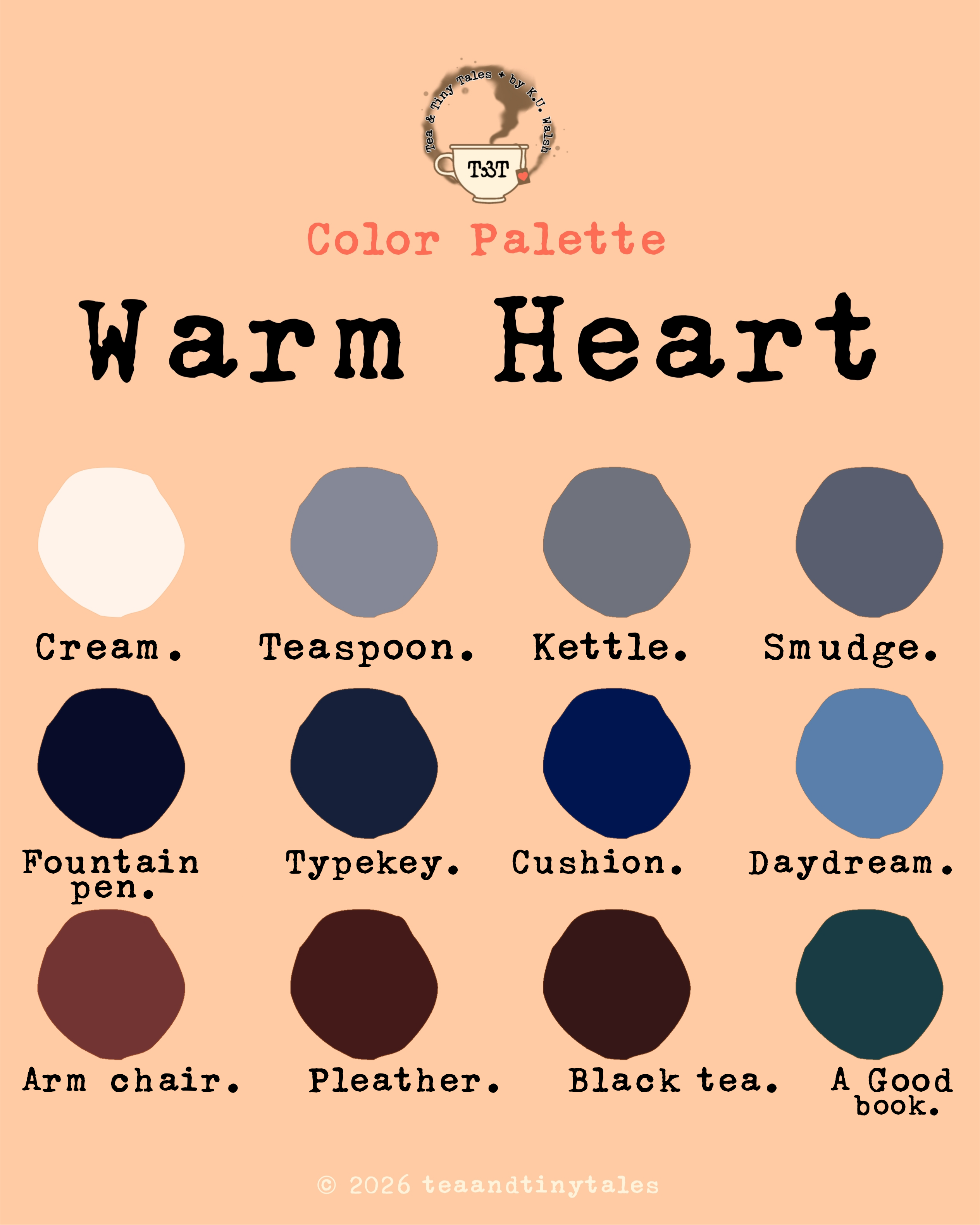 🎨 Warm Heart (color palette)